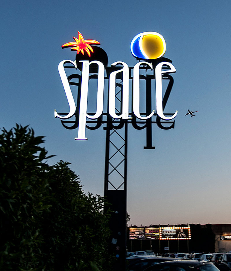 tv2beat's audiovisual production for Space Ibiza